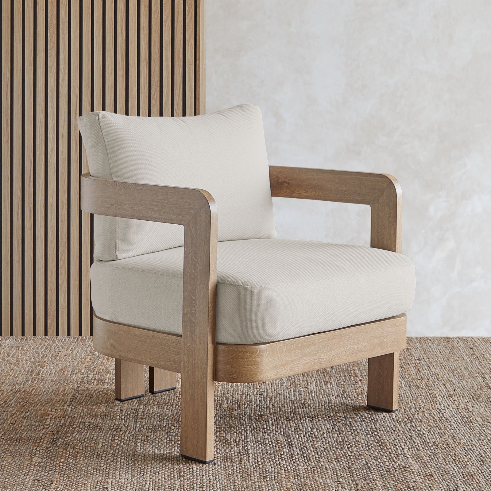 Arlo Outdoor Chair With Cushions - Real Flame®