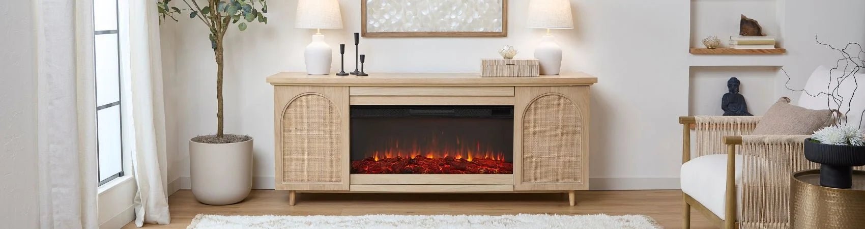 TV Stands - Real Flame