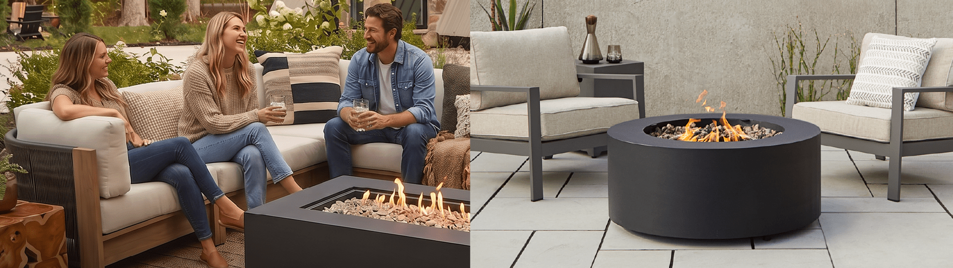 Outdoor Living - Real Flame