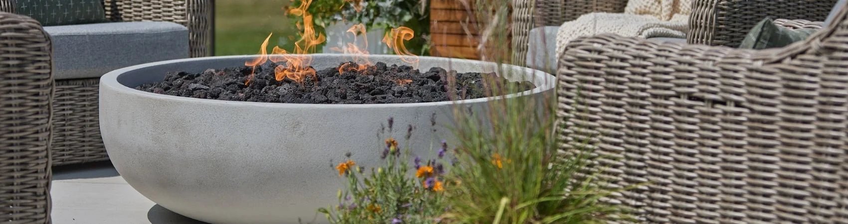 Made in the USA Fire Bowls - Real Flame