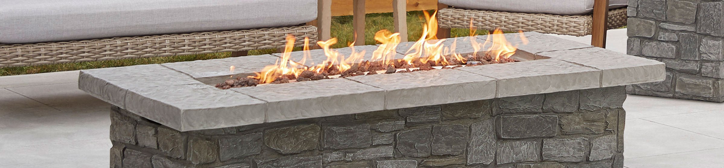 Fire Tables - Real Flame