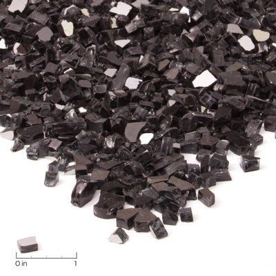 Reflective Fire Glass Filler - Real Flame