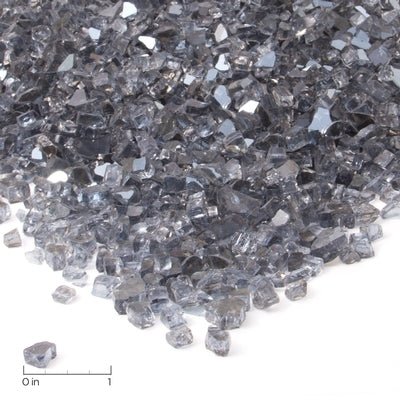 Reflective Fire Glass Filler - Real Flame