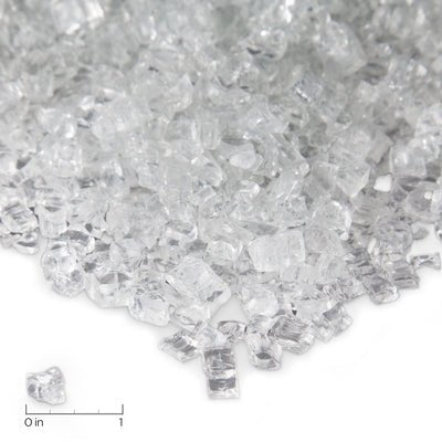 Reflective Fire Glass Filler - Real Flame