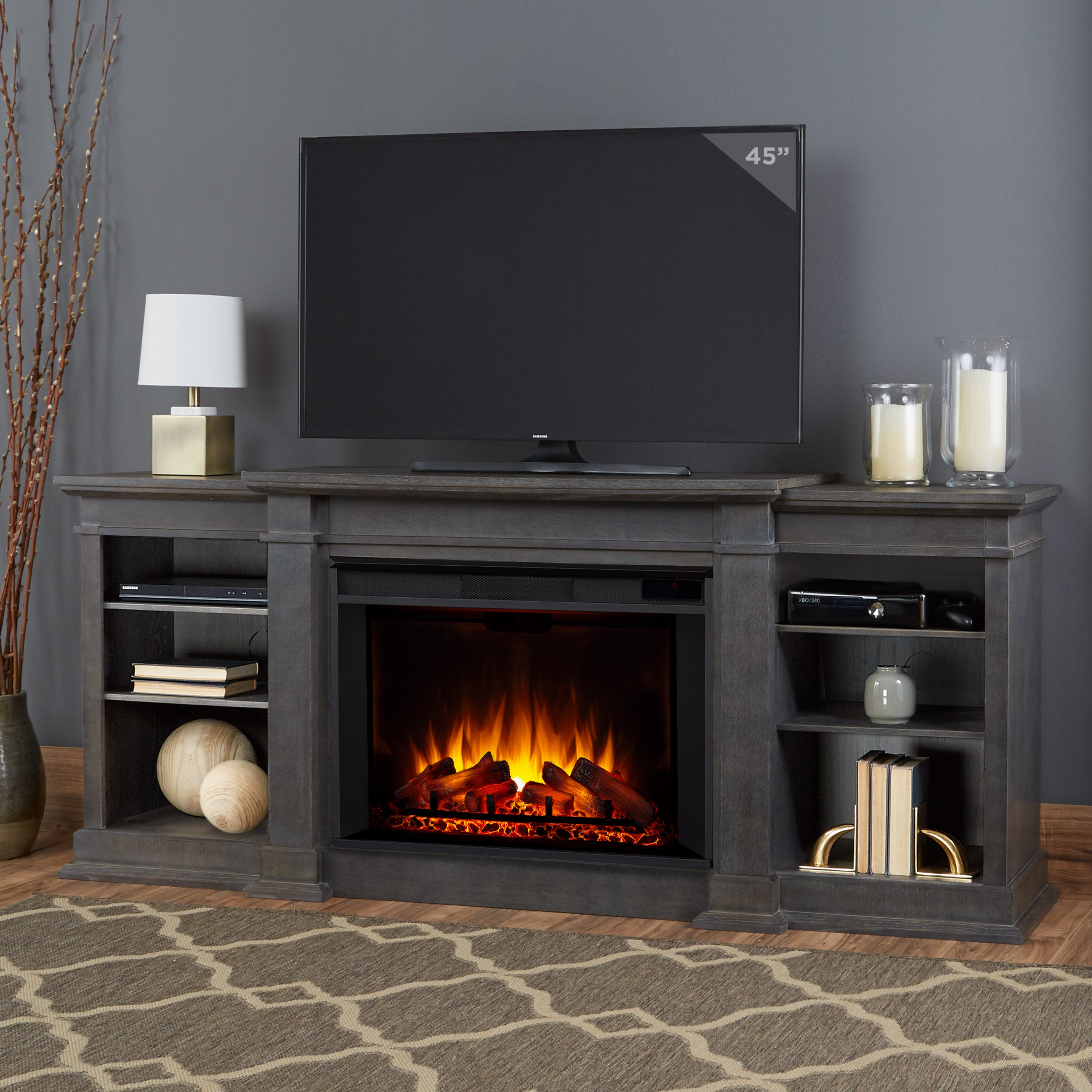 Eliot Grand Electric Fireplace TV Stand - Real Flame