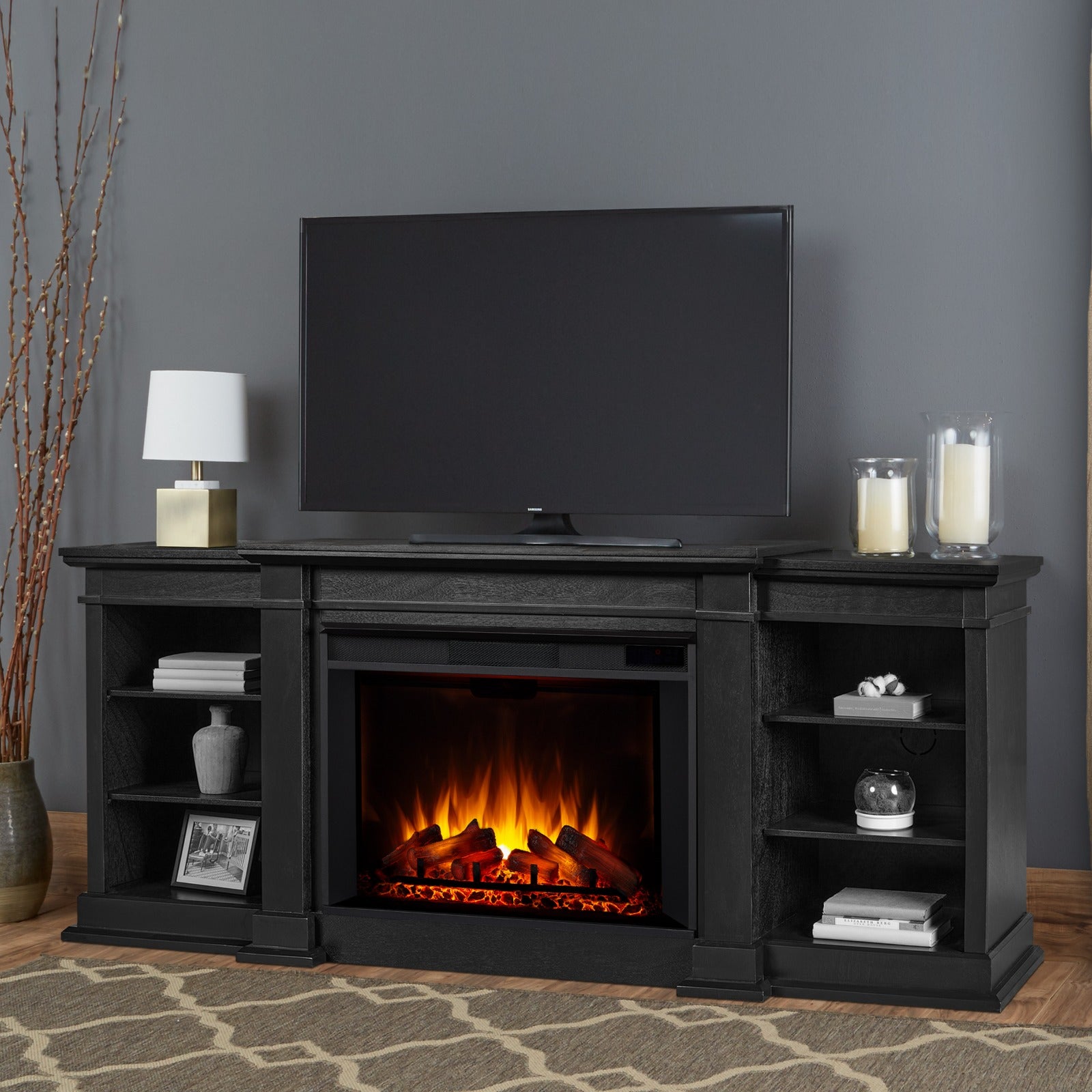 Eliot Grand Electric Fireplace TV Stand - Real Flame