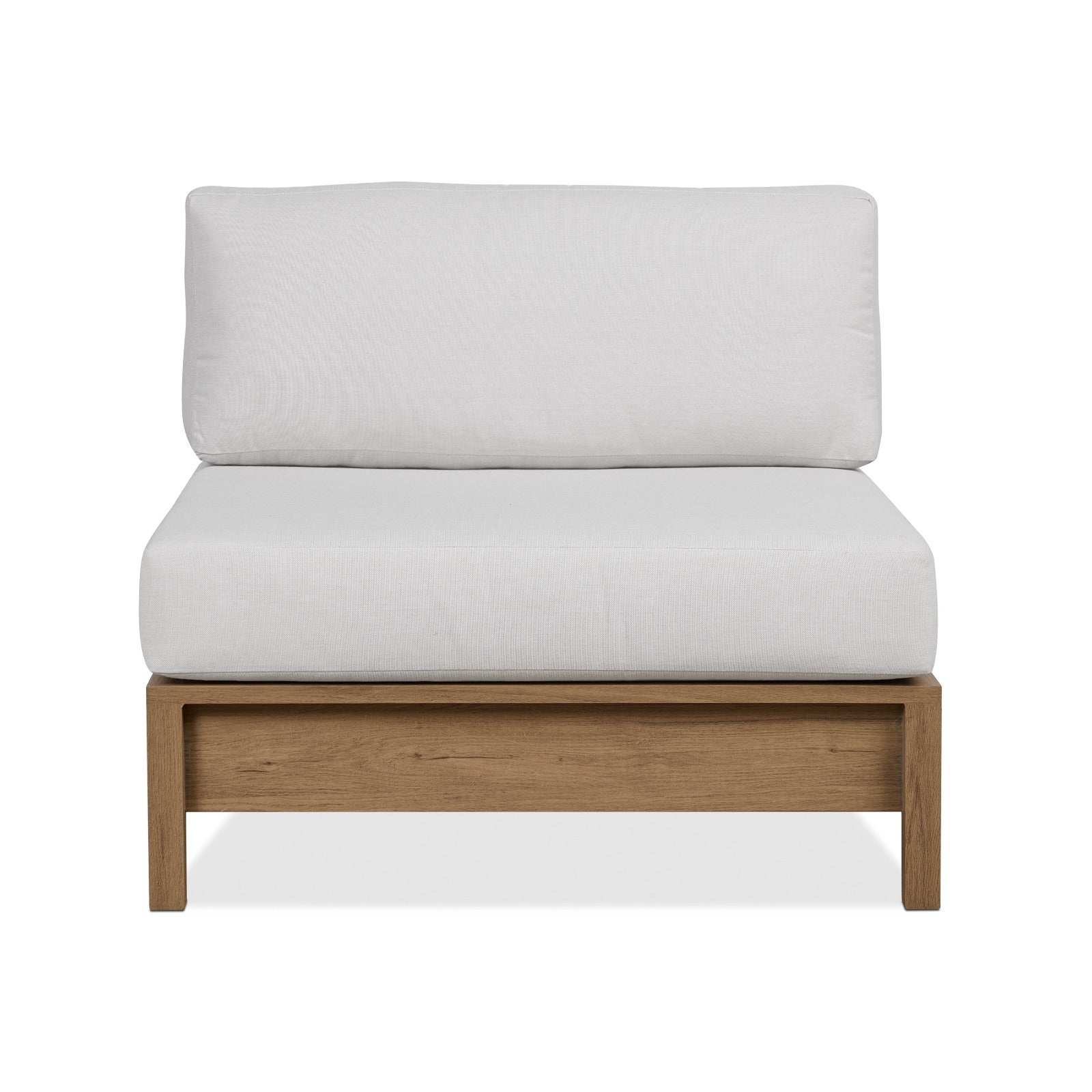 Stratton Armless Outdoor Chair With Sunbrella® Cushions - Real Flame