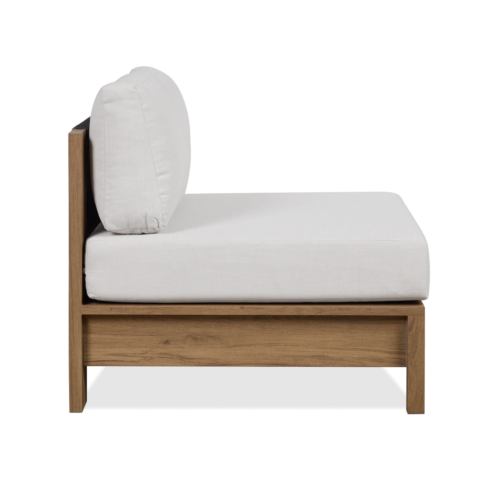 Stratton Armless Outdoor Chair With Sunbrella® Cushions - Real Flame