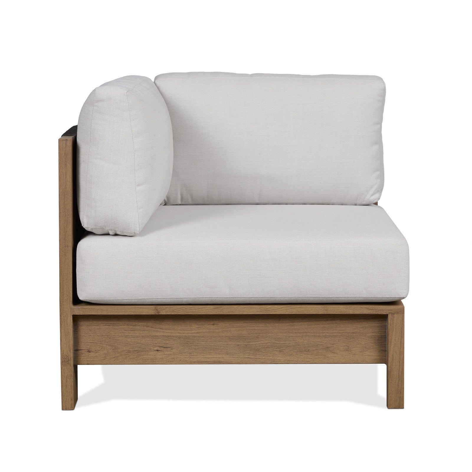 Stratton Corner Outdoor Chair With Sunbrella® Cushions - Real Flame