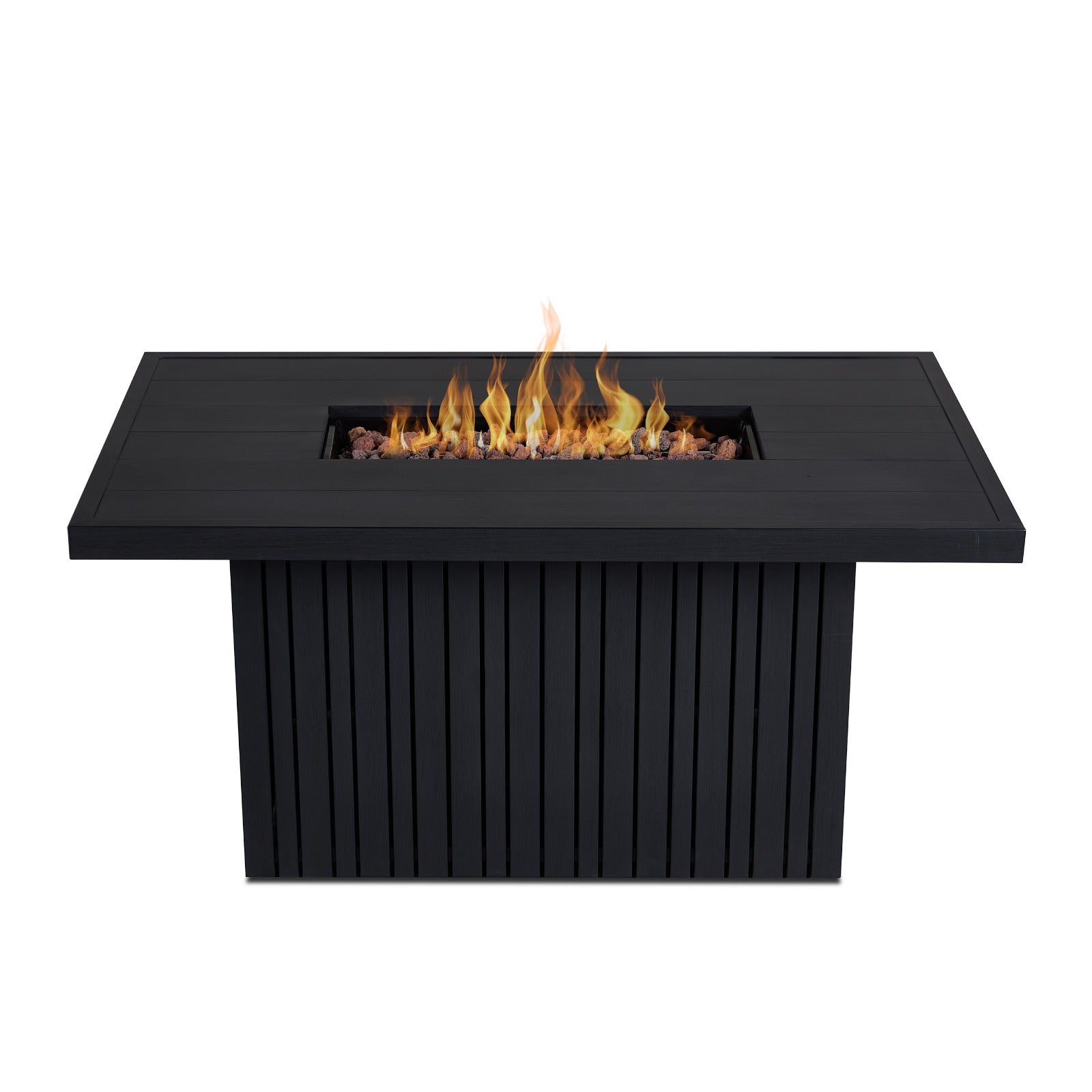 Calvin Fire Pit Table With Hidden Propane Tank - Real Flame