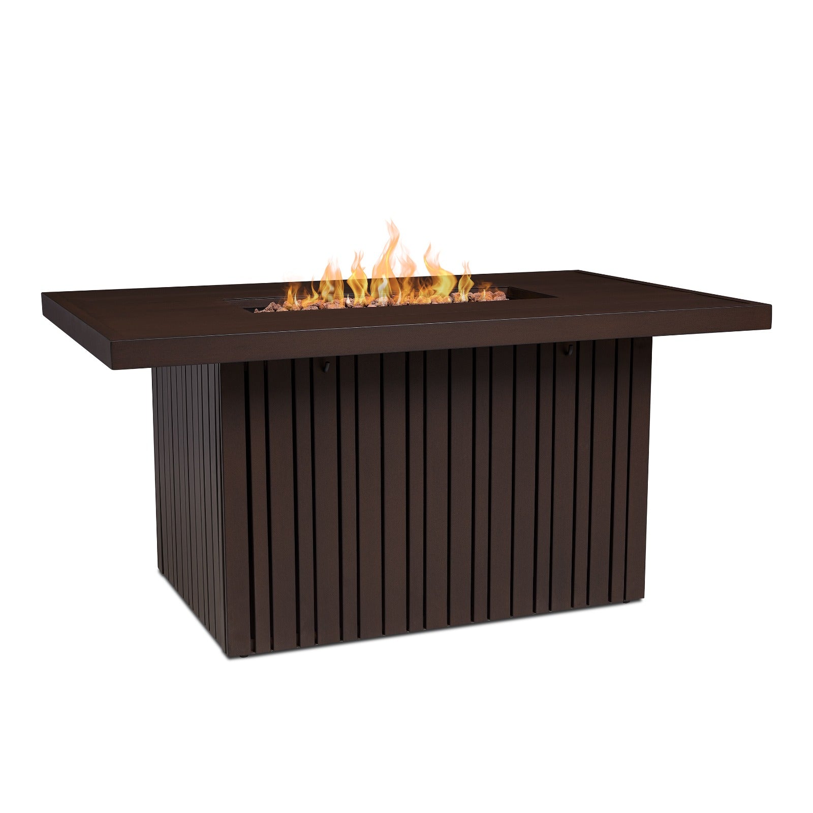 Calvin Fire Pit Table With Hidden Propane Tank - Real Flame