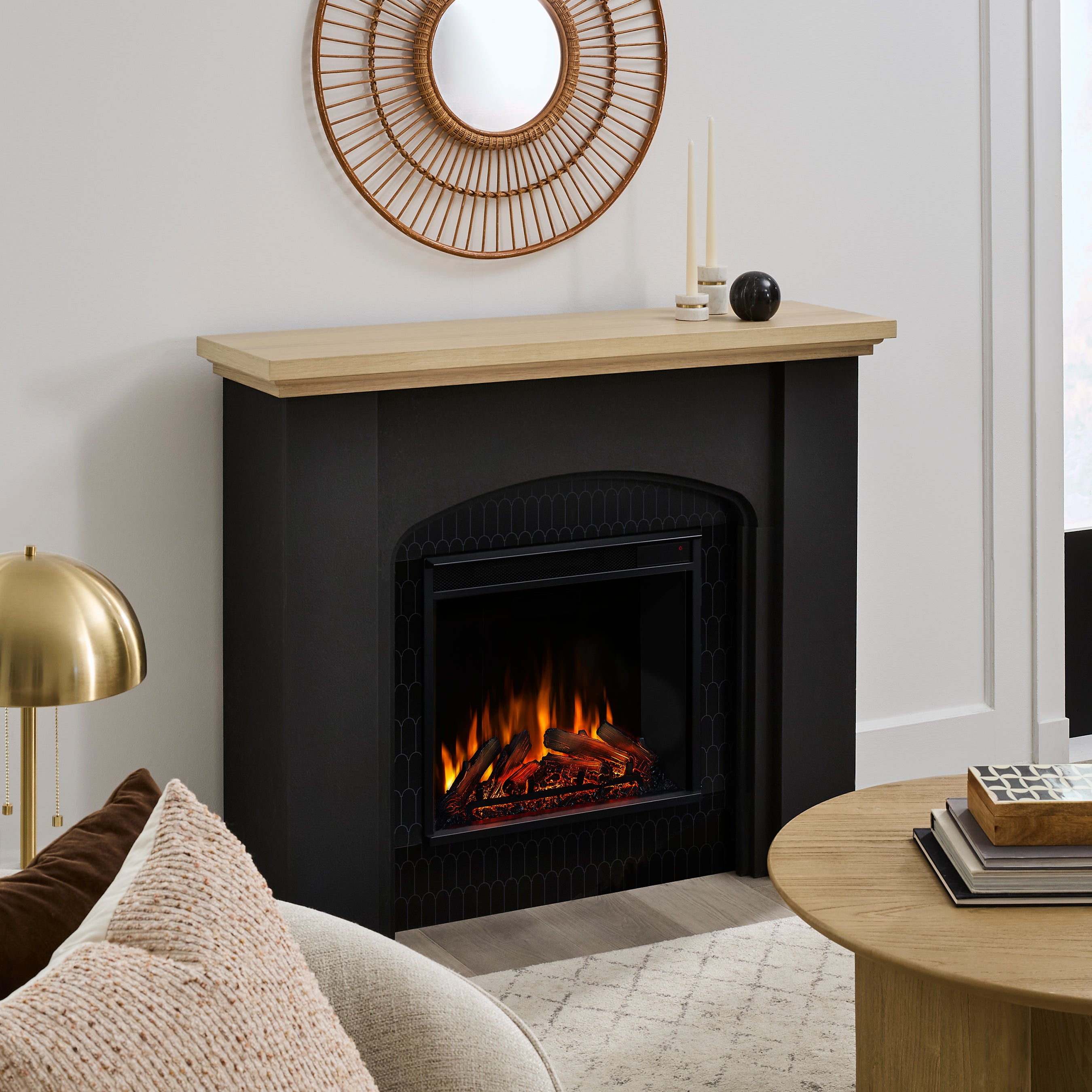 Anika Electric Fireplace - Real Flame