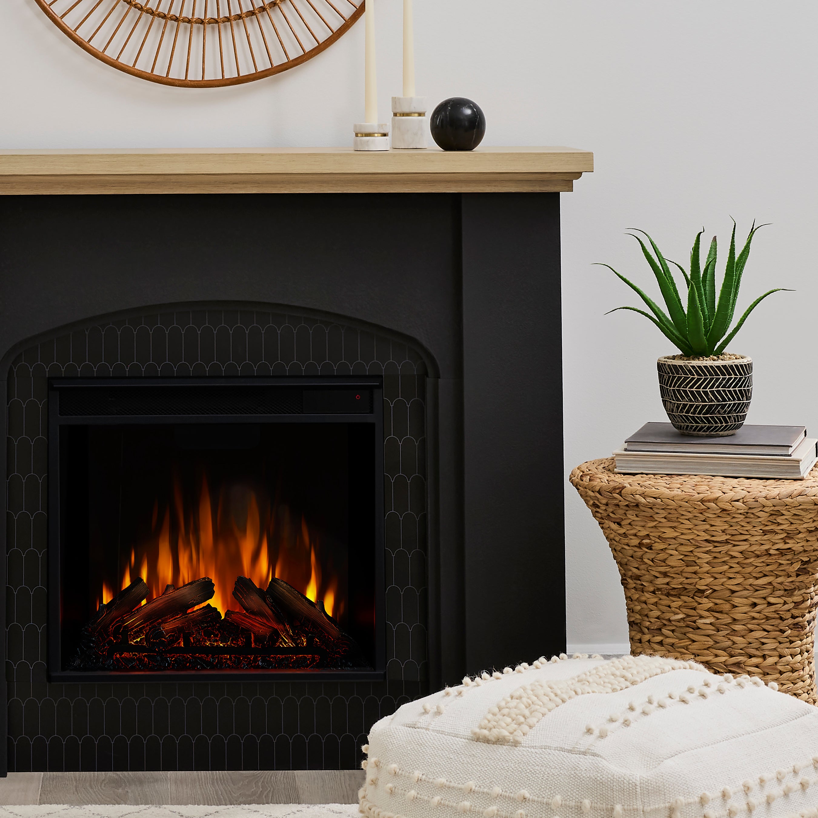 Anika Electric Fireplace - Real Flame