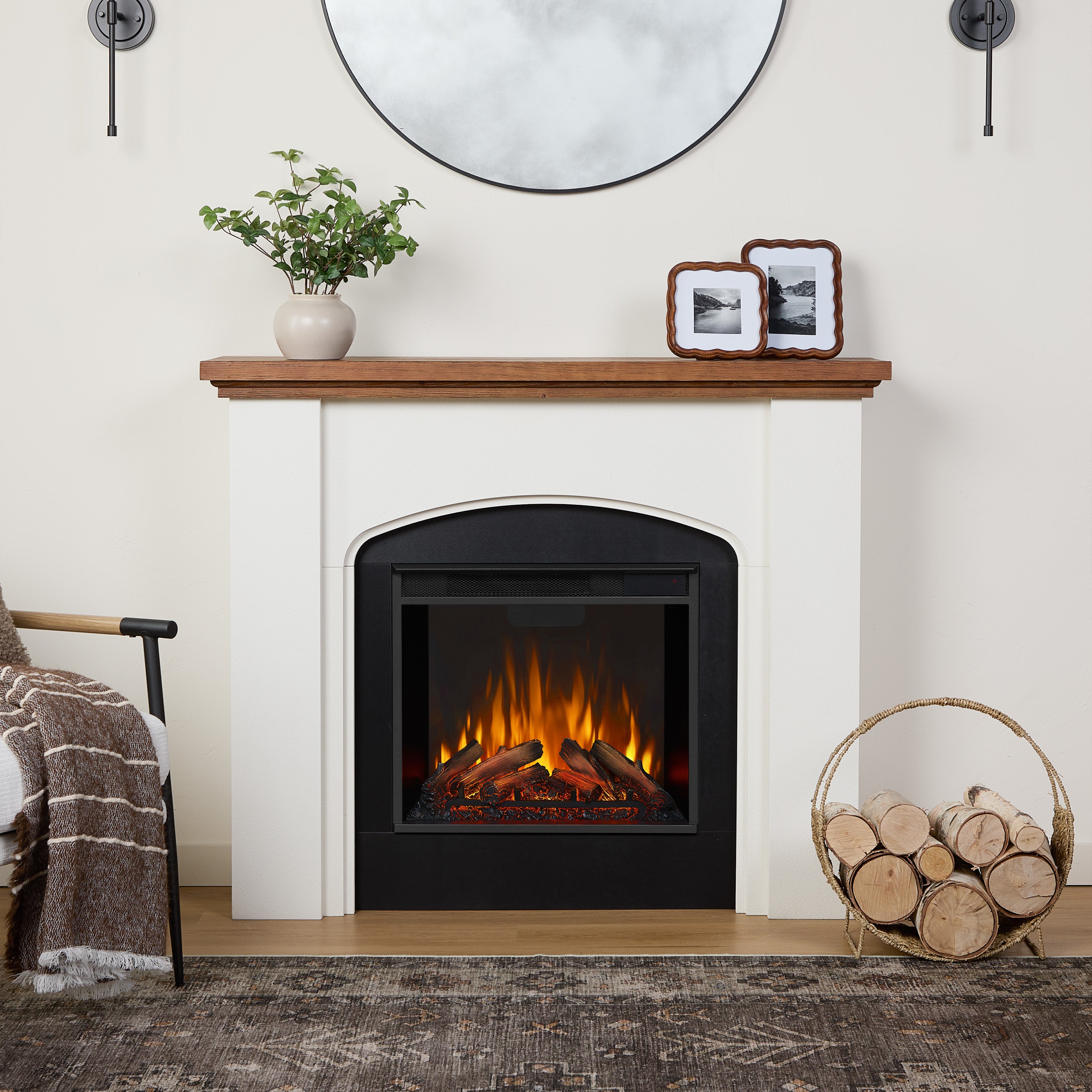 Anika Electric Fireplace - Real Flame