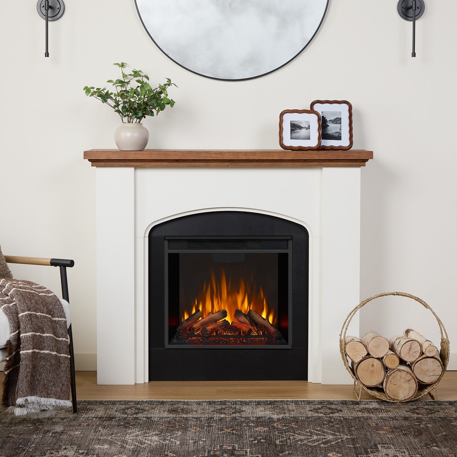 Anika Electric Fireplace - Real Flame