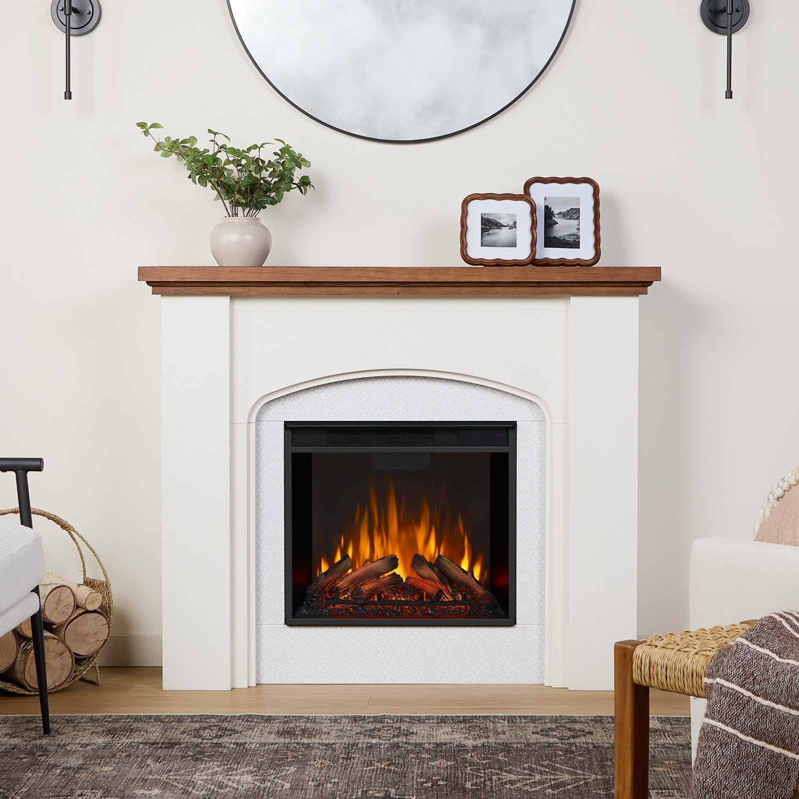 Anika Electric Fireplace - Real Flame