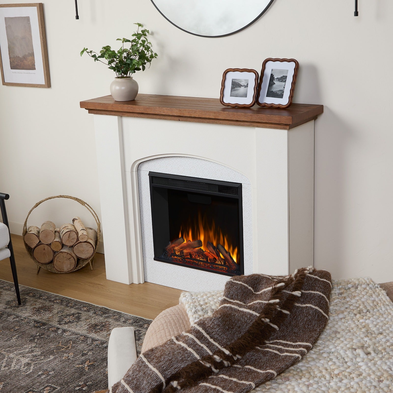 Anika Electric Fireplace - Real Flame