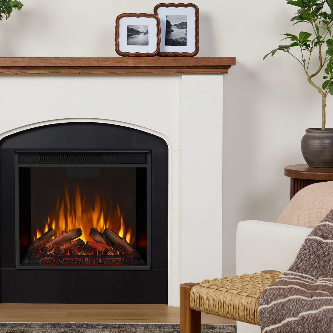 Anika Electric Fireplace - Real Flame