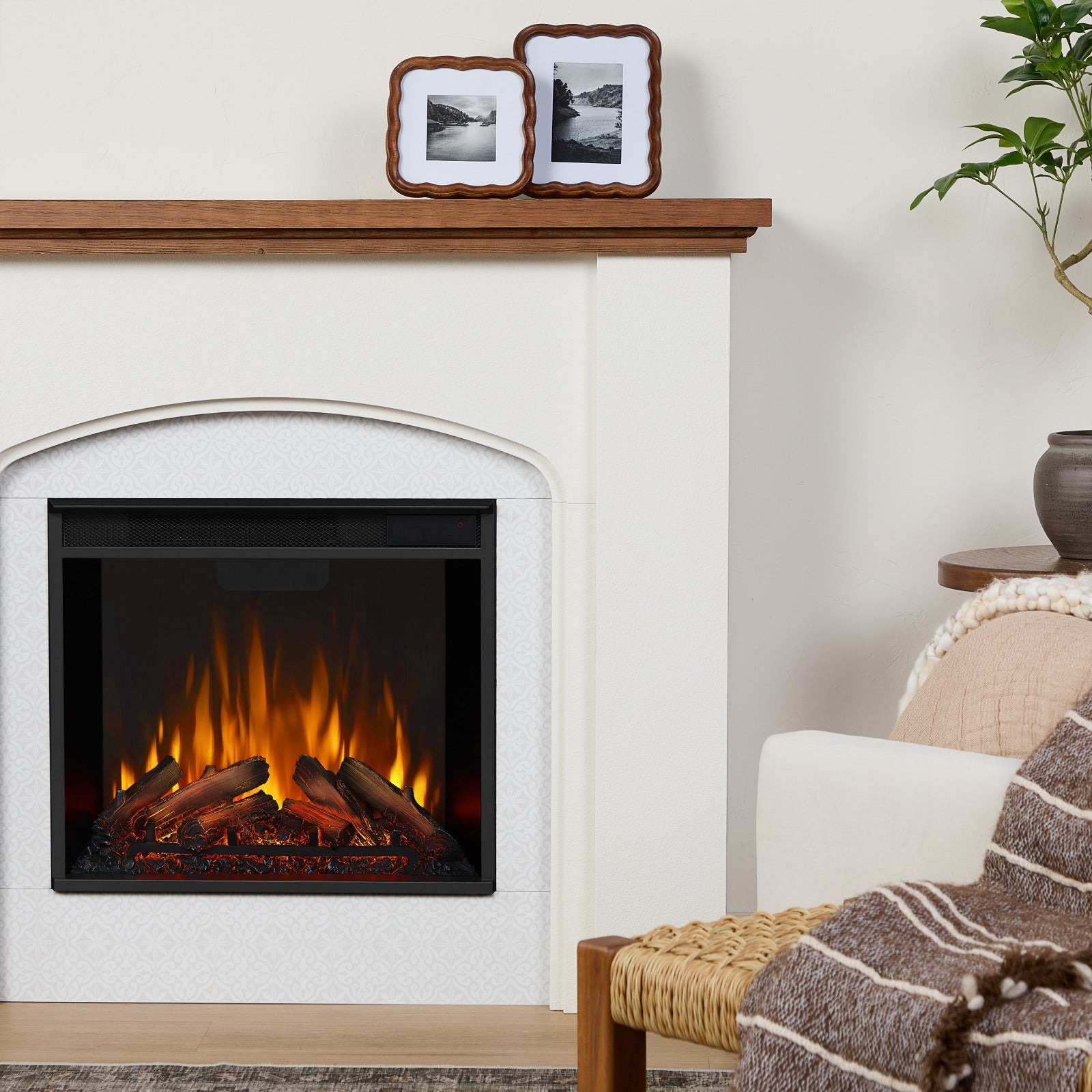 Anika Electric Fireplace - Real Flame