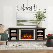 Kenai Slim Electric Fireplace TV Stand - Real Flame