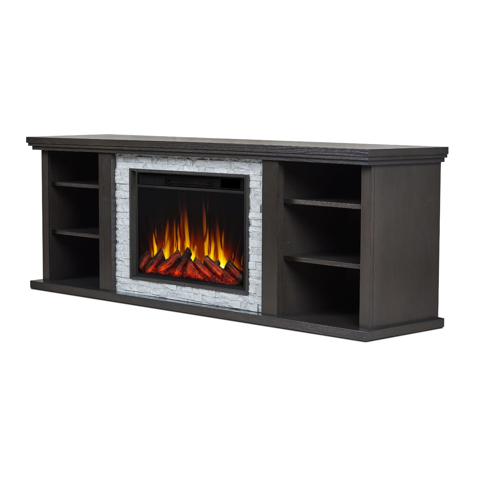 Kenai Slim Electric Fireplace TV Stand - Real Flame