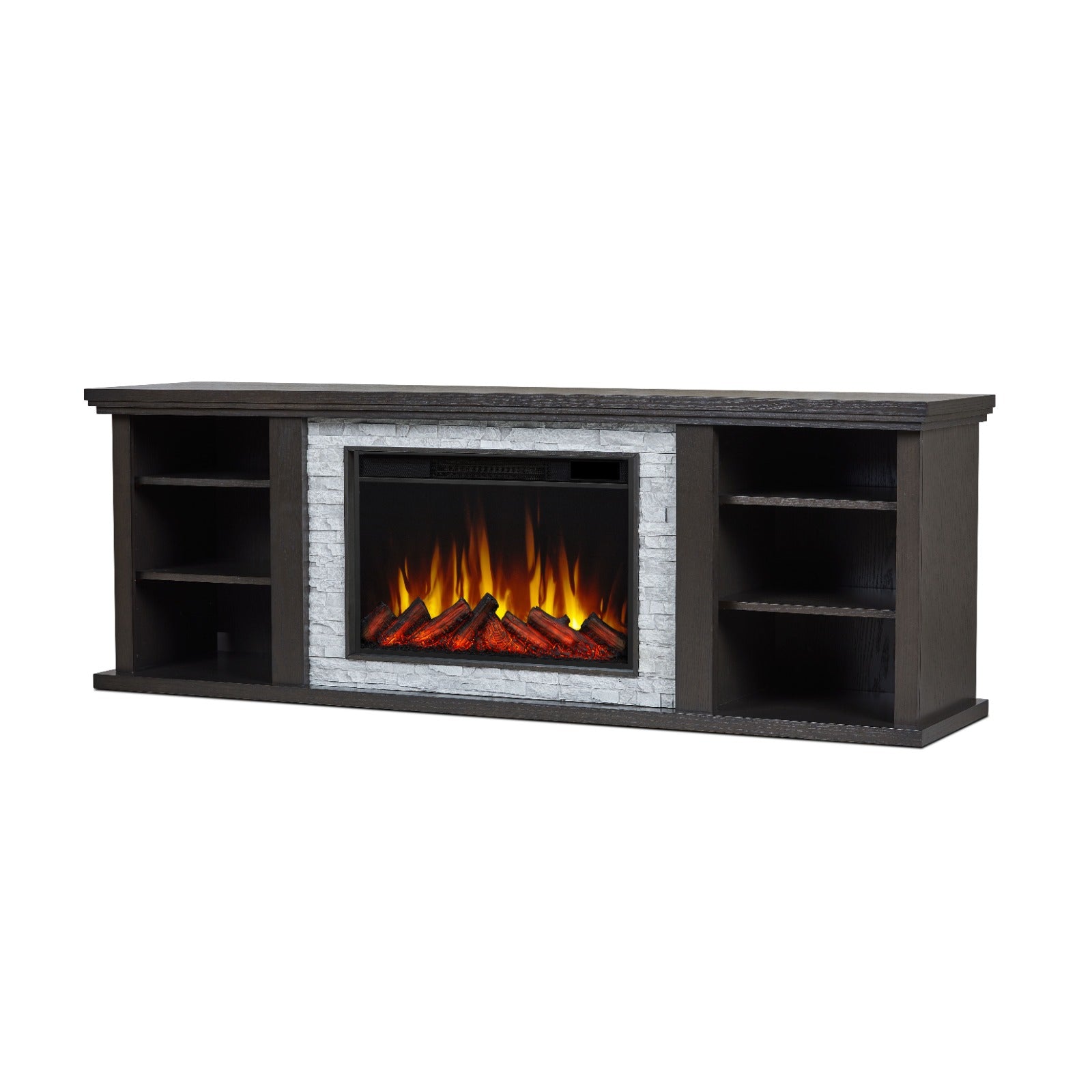 Kenai Slim Electric Fireplace TV Stand - Real Flame