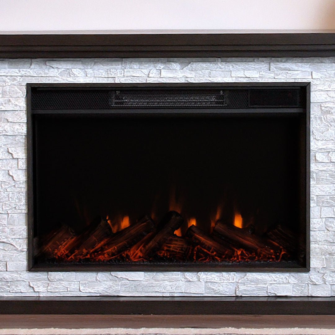 Kenai Slim Electric Fireplace TV Stand - Real Flame