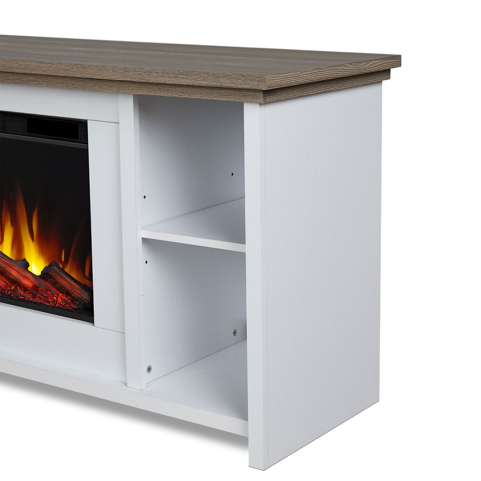 Tramore Slim Electric Fireplace TV Stand - Real Flame