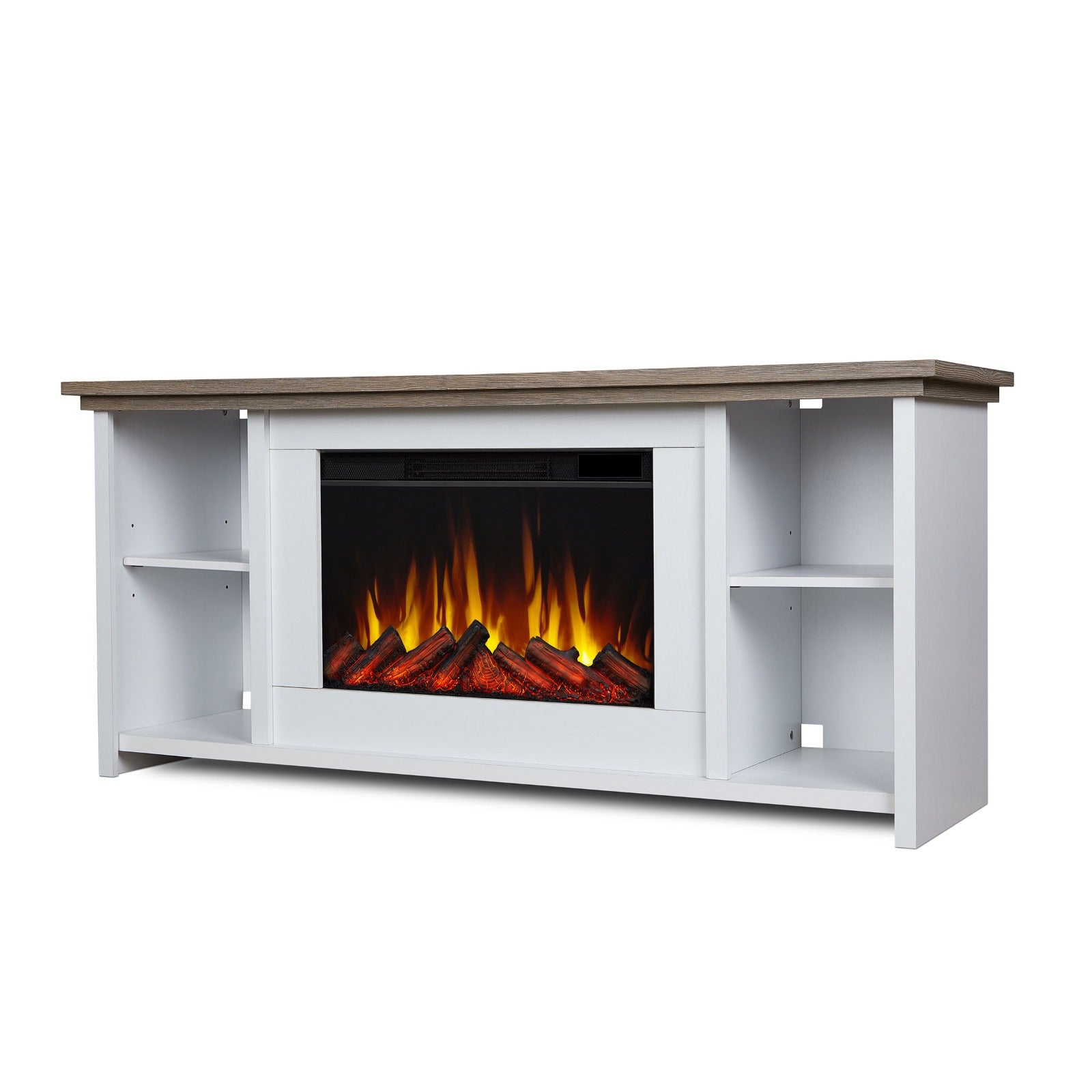 Tramore Slim Electric Fireplace TV Stand - Real Flame