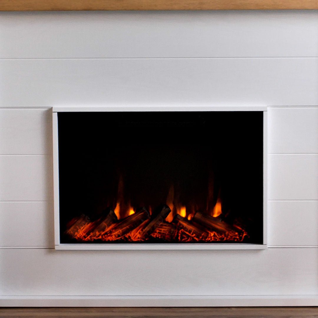 Marshall Slim Electric Fireplace - Real Flame