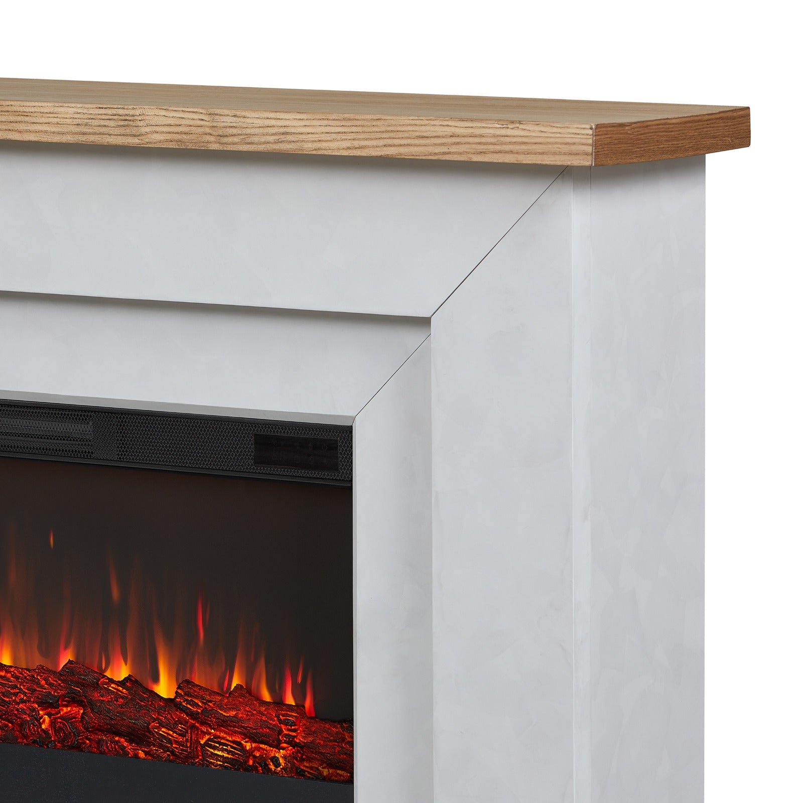 Malie Landscape Electric Fireplace - Real Flame