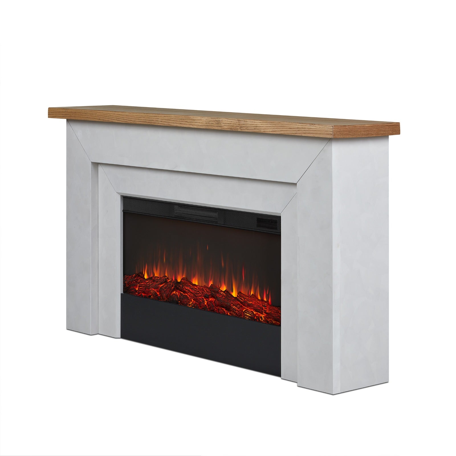 Malie Landscape Electric Fireplace - Real Flame