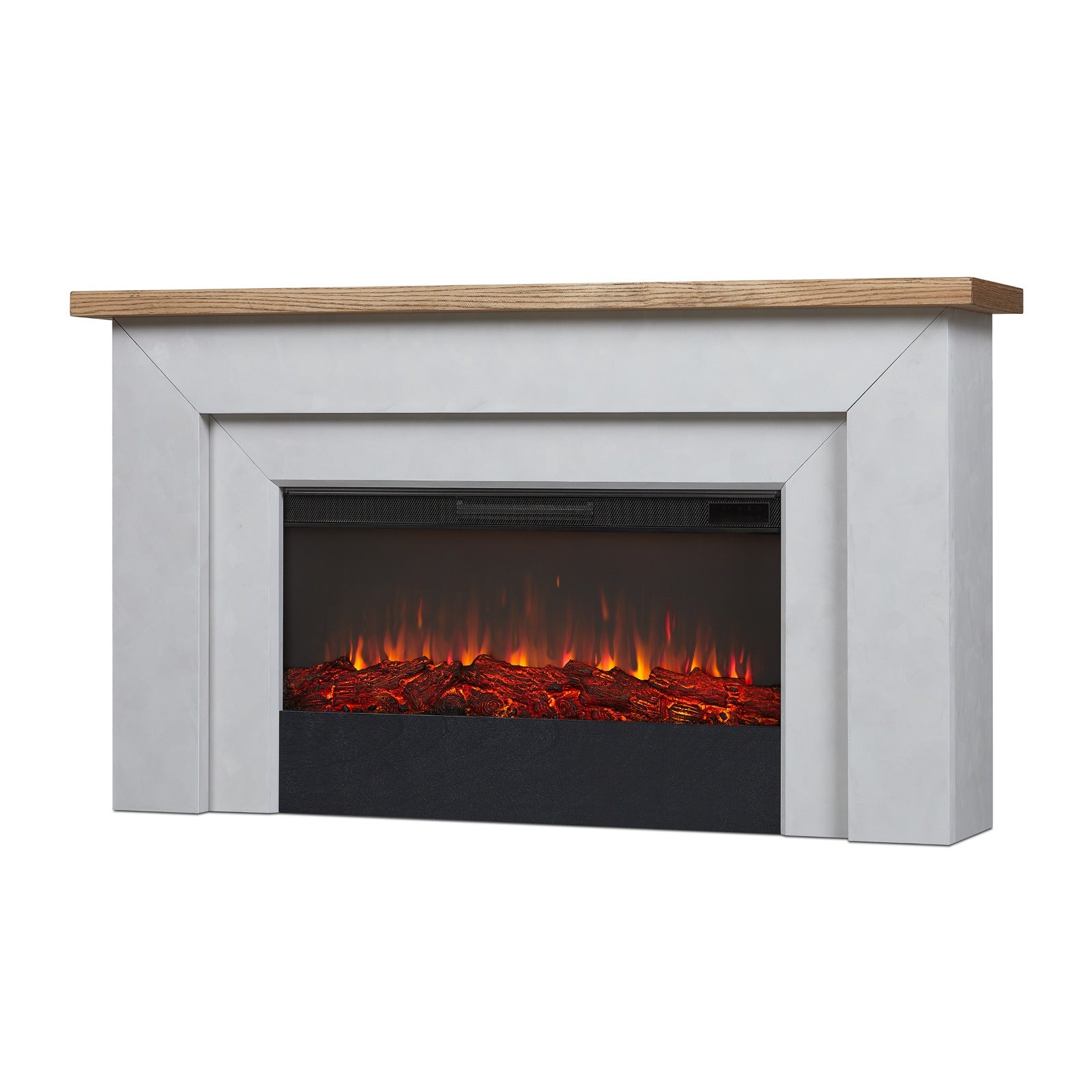 Malie Landscape Electric Fireplace - Real Flame