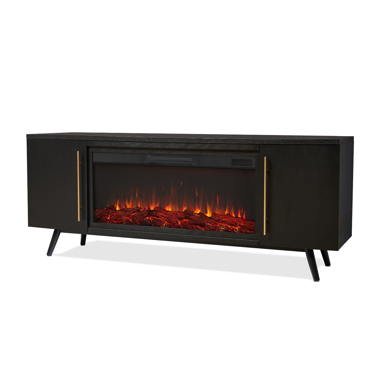 Morris Landscape Electric Fireplace TV Stand - Real Flame