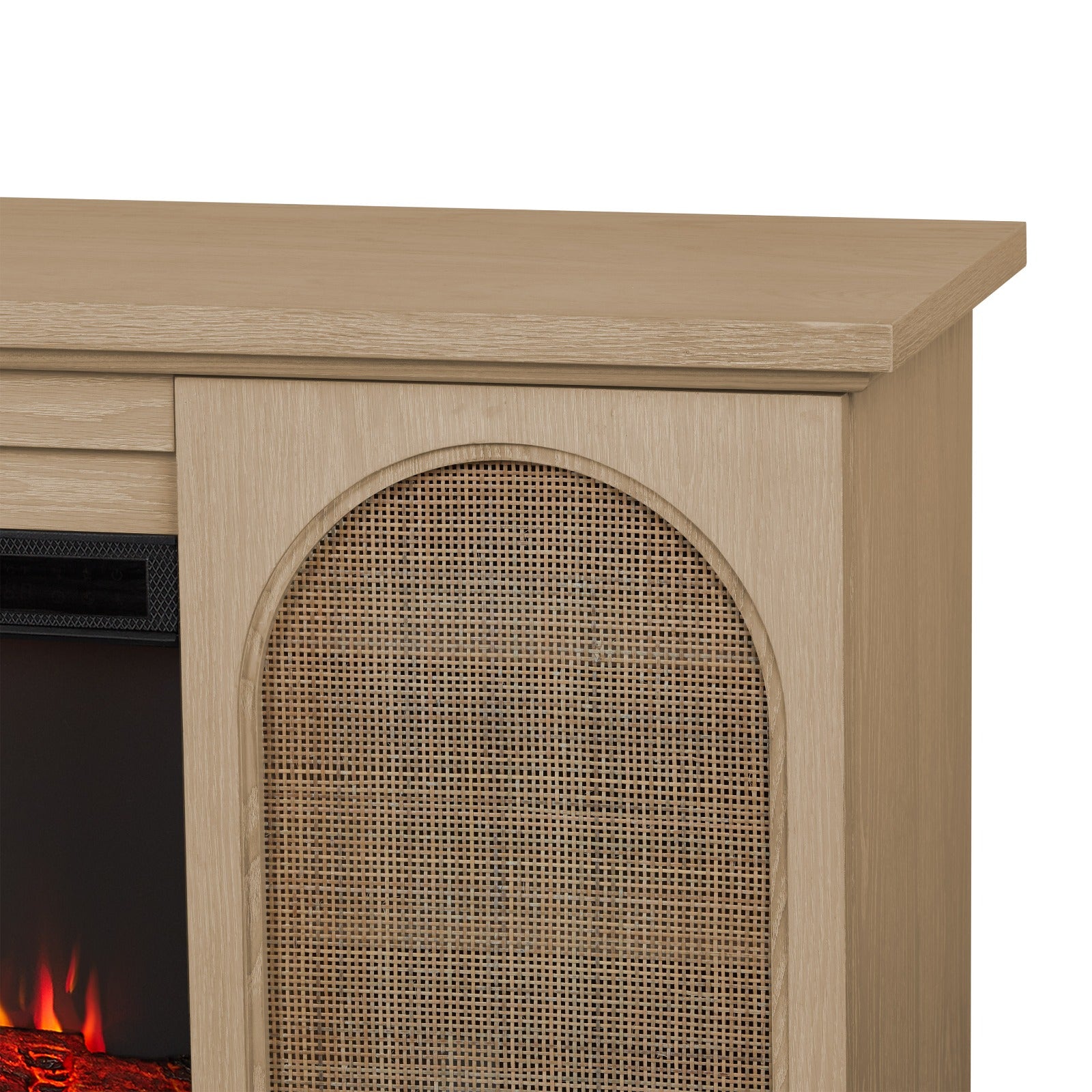 Dahlia Landscape Electric Fireplace TV Stand - Real Flame