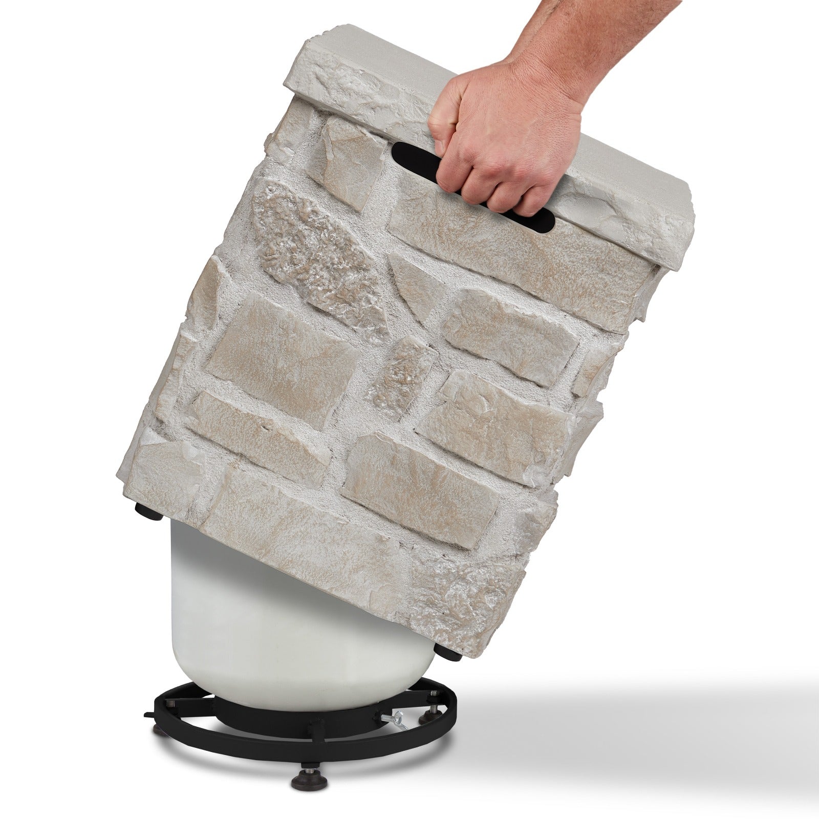 Scottsdale Propane Tank Cover - Real Flame