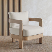 Arlo Outdoor Chair With Sunbrella® Cushions - Real Flame