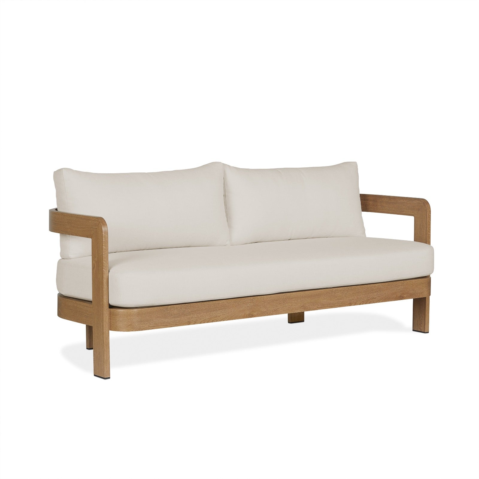 Arlo Outdoor Couch With Sunbrella® Cushions - Real Flame