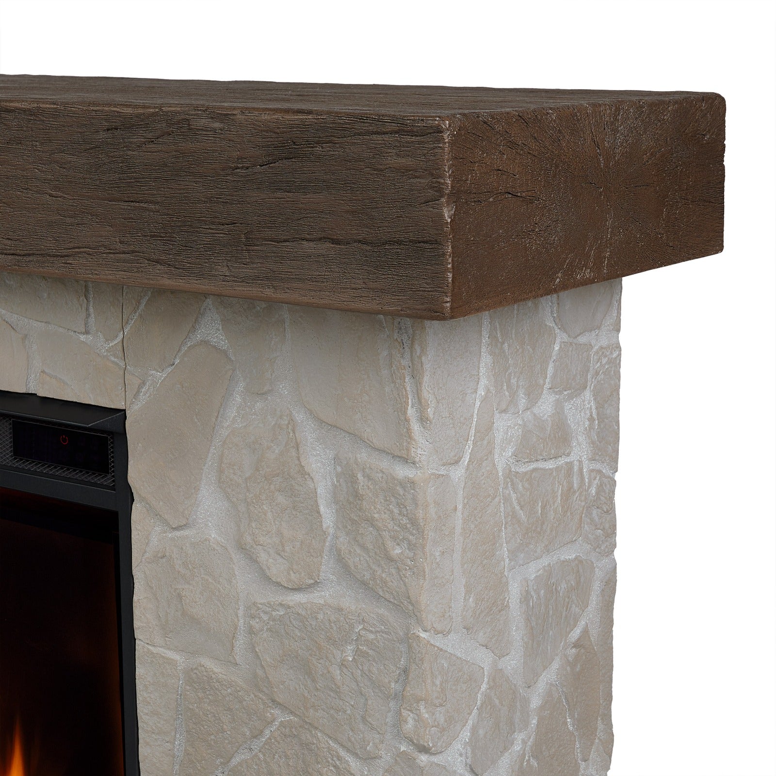 Odette Grand Electric Fireplace - Real Flame