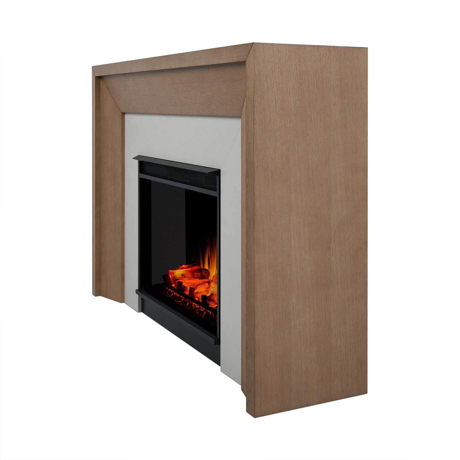 Brooks Grand Electric Fireplace - Real Flame