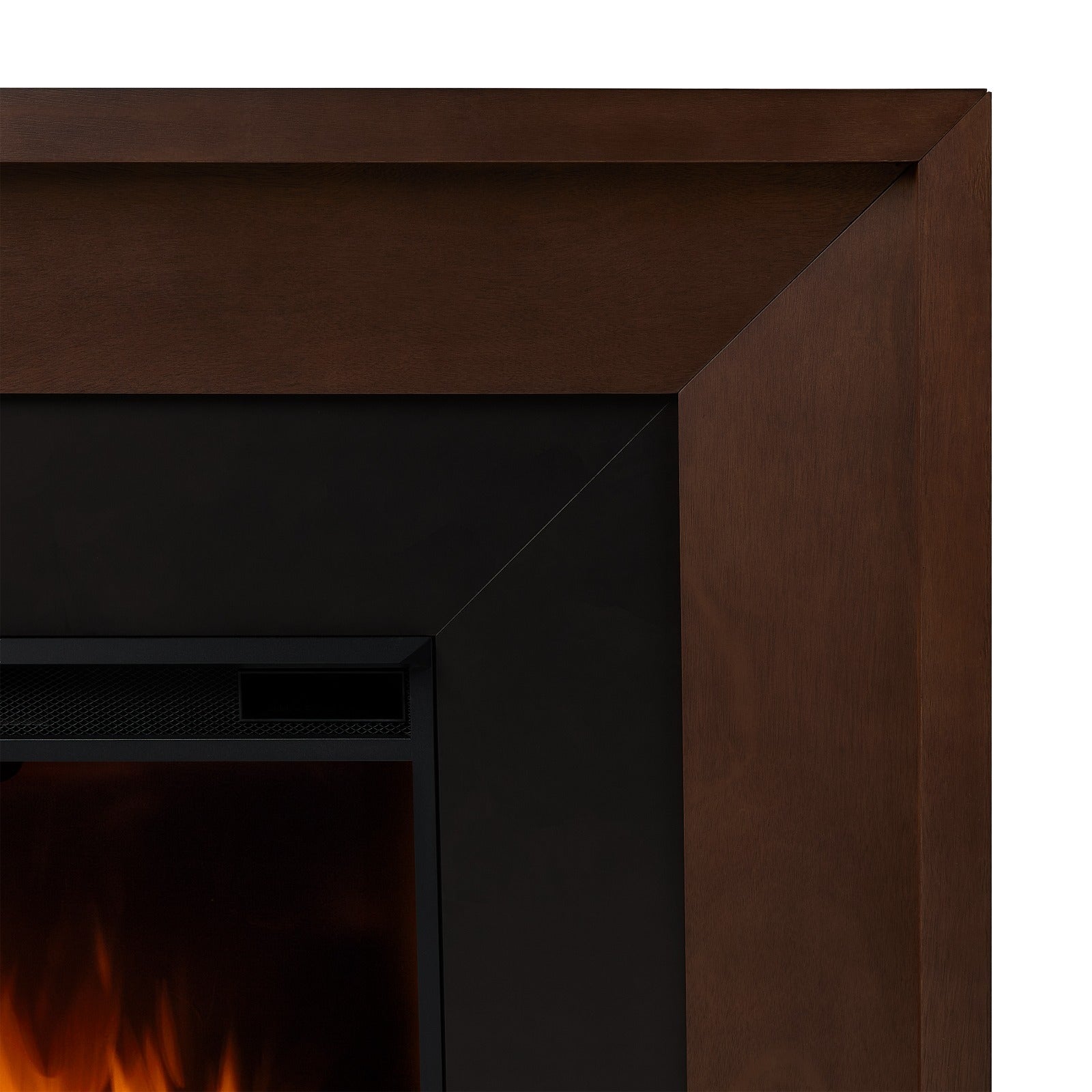 Brooks Grand Electric Fireplace - Real Flame