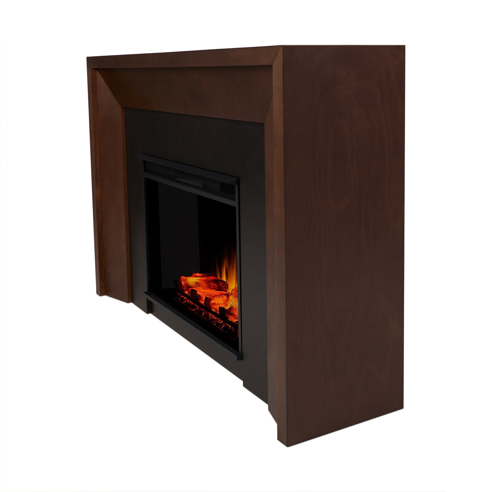 Brooks Grand Electric Fireplace - Real Flame