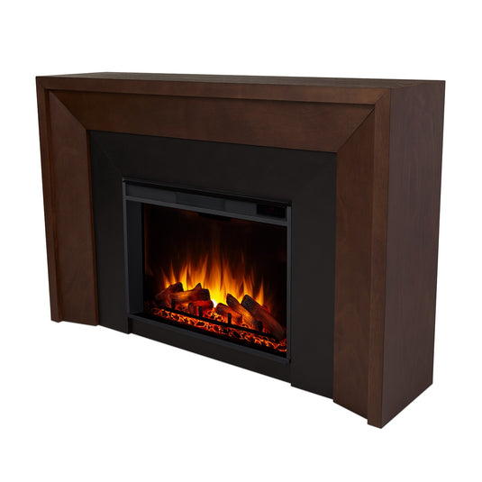 Brooks Grand Electric Fireplace - Real Flame