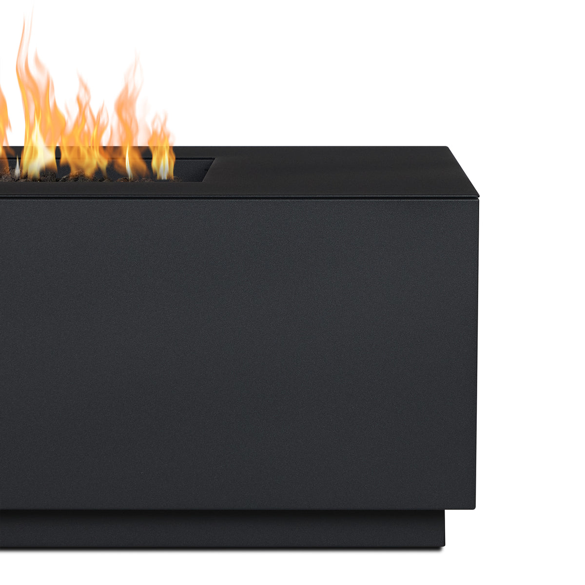 Neven 72" Rectangle Fire Table with Hidden Propane Tank - Real Flame