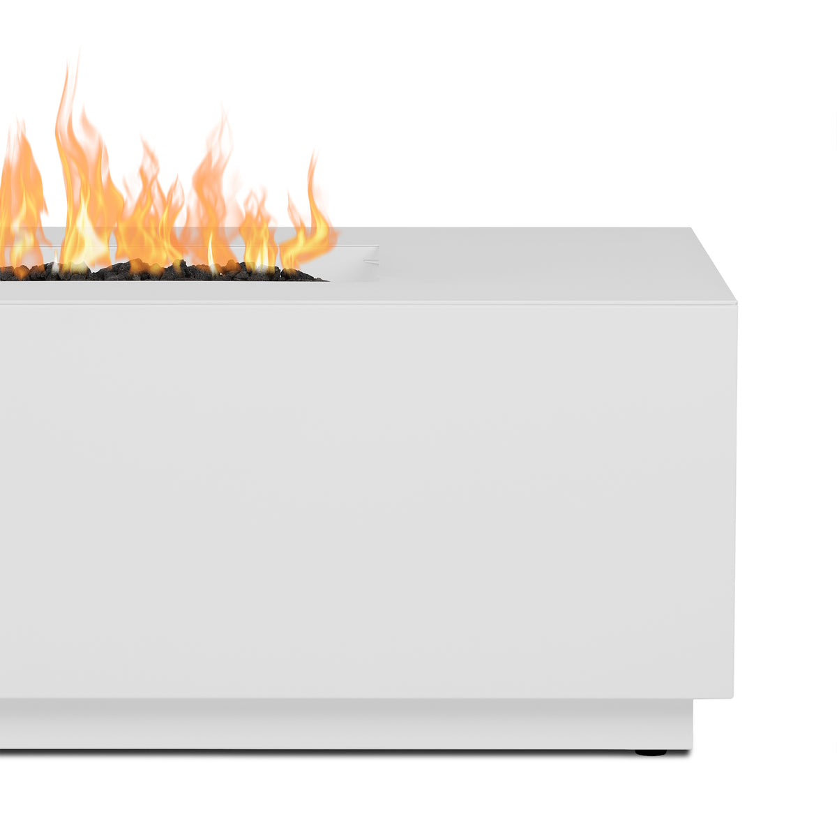Neven 72" Rectangle Fire Table with Hidden Propane Tank - Real Flame