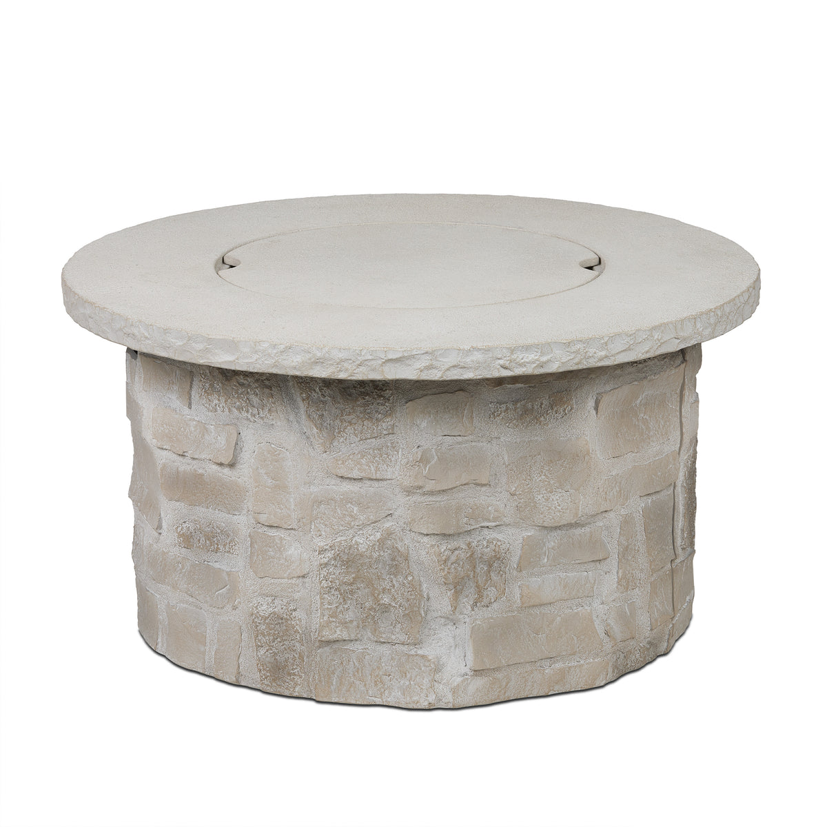 Scottsdale 40" Round Propane Fire Pit Table With Hidden Tank - Real Flame