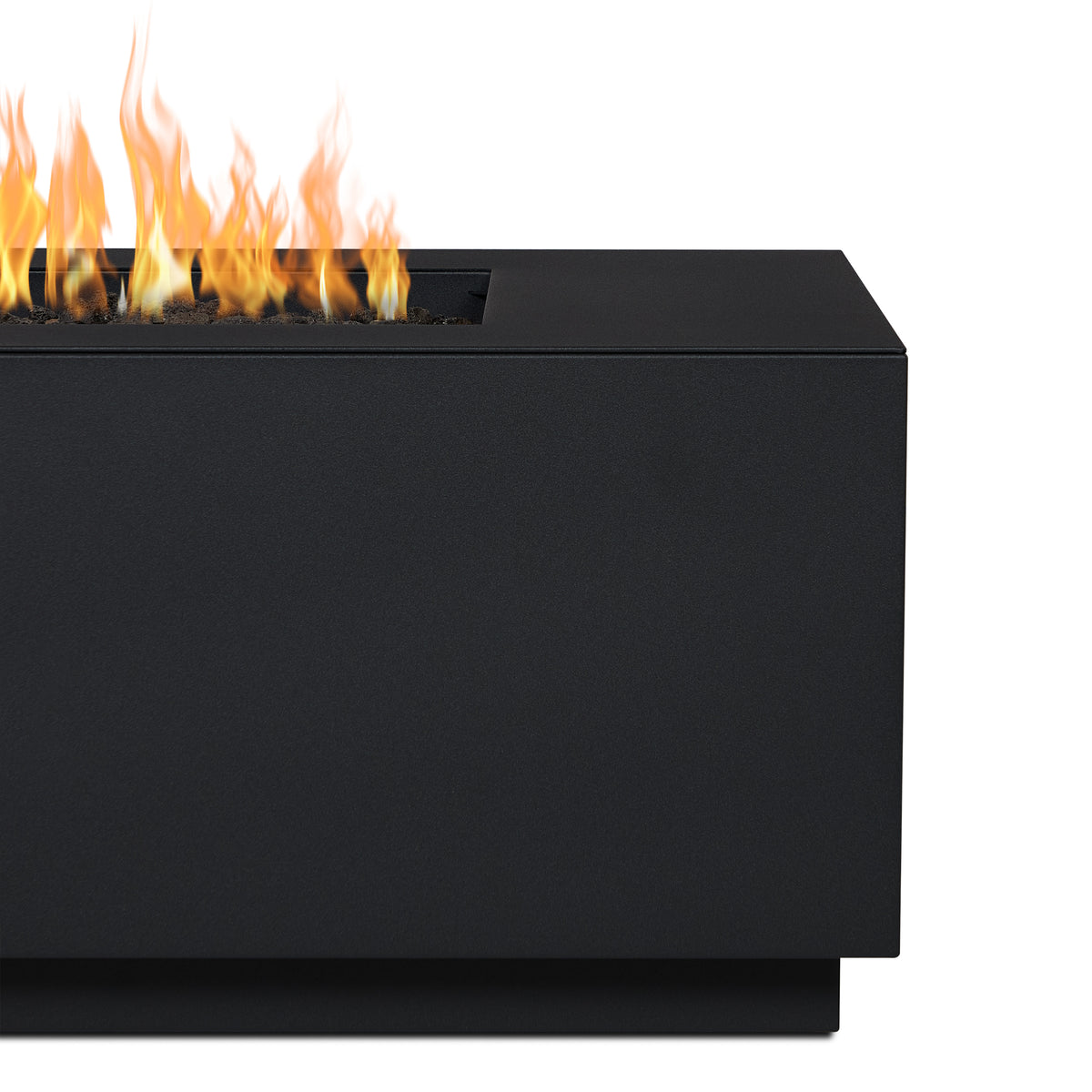 Neven 58" Rectangle Fire Table with Hidden Propane Tank - Real Flame