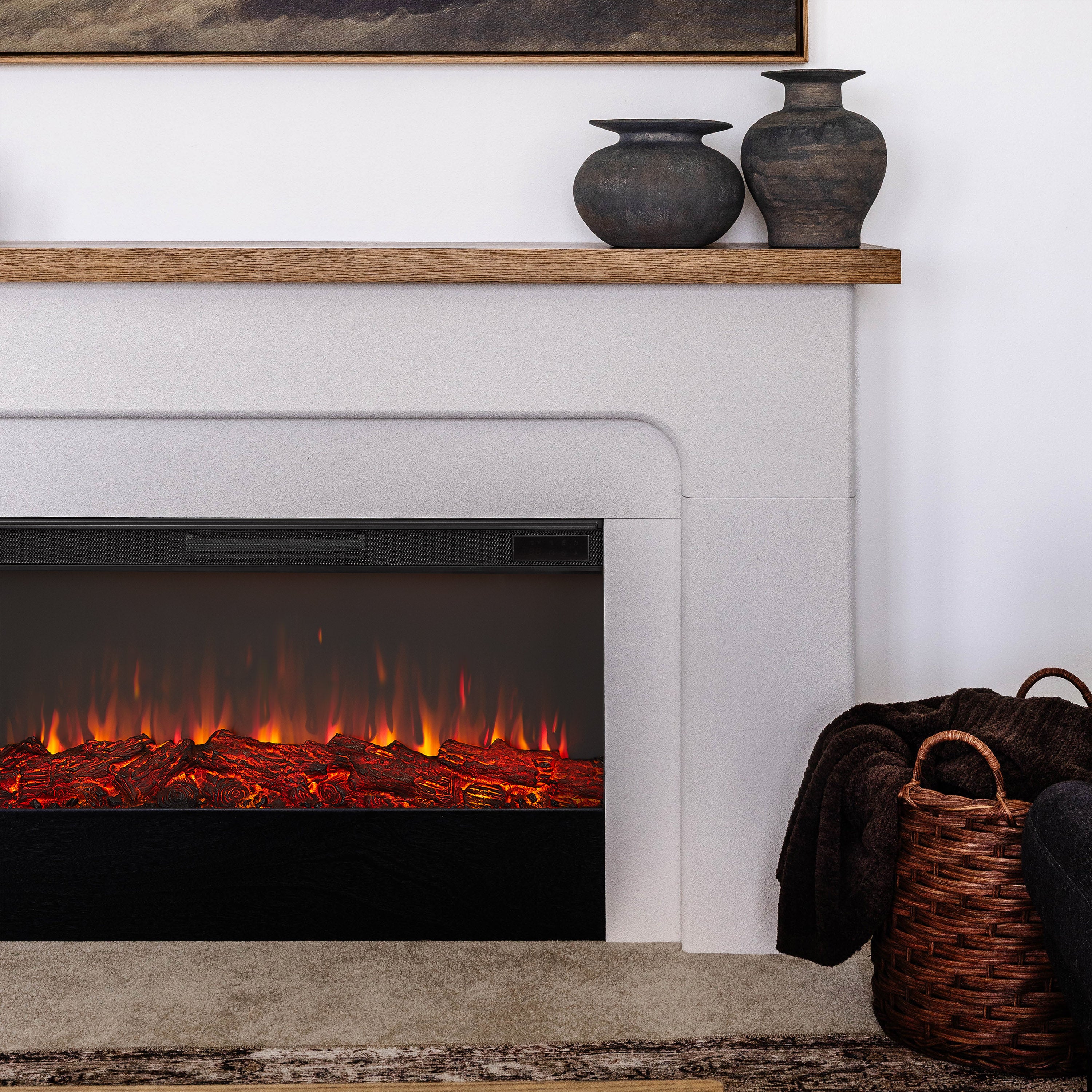 Helena Landscape Electric Fireplace
