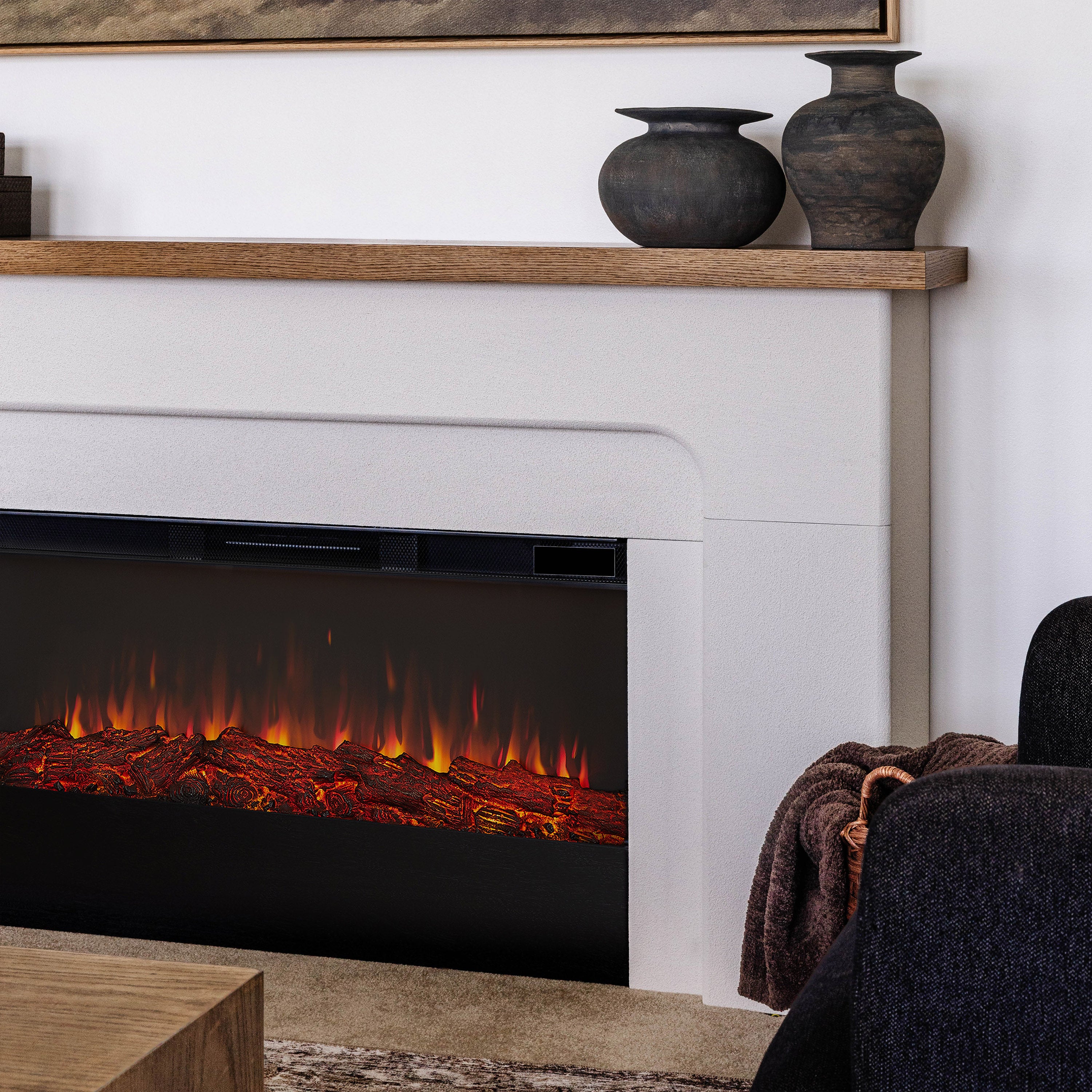 Helena Landscape Electric Fireplace