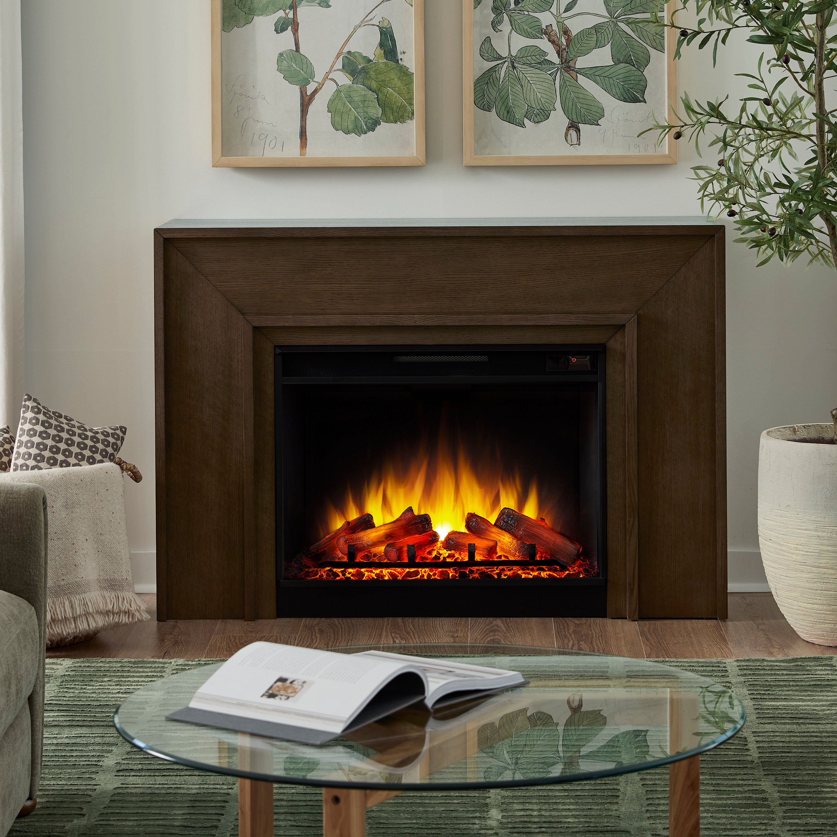 Beck Grand Electric Fireplace